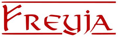 Logotipo de Freyja, la mejor banda de versiones de Rock!