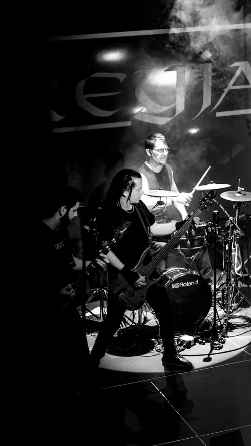 Freyja en concierto - Momento épico en el escenario